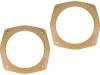 Set 2 distantiere pentru difuzoare auto, 165mm, MDF, SsangYong -