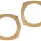 Set 2 distantiere pentru difuzoare auto, 165mm, MDF, SsangYong -