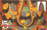 Cartepostala-POSTA ROMANA-155 de ani de traditie si modernitate-Detaliu costum, Necirculata, Printata