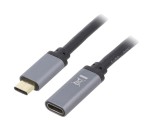 Cablu USB 3.2 USB-C la USB-C 0.5m Negru