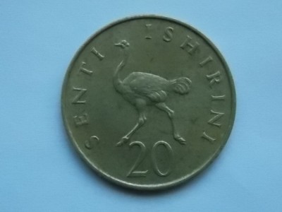 20 SENTI 1977 TANZANIA foto