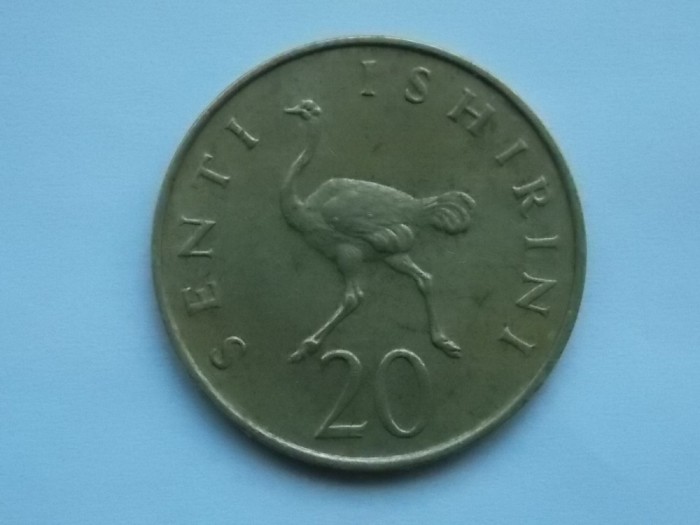 20 SENTI 1977 TANZANIA