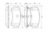 Set placute frana,frana disc MAZDA 6 Hatchback (GG) (2002 - 2008) BOSCH 0 986 494 079