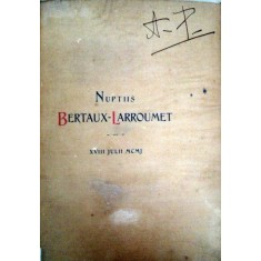 NUPTIIS BERTAUX LARROUMET