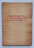 Cumpara ieftin Modificările Codului Penal/CPP/CPC &ndash; Ministerul Justiției, 1957