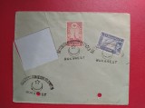 PLIC FILATELIC - OCUPATIA TURCA IN ROMANIA - STAMPILA FELDPOST BUKAREST - TAIAT ( LIPSA STAMPILA )