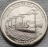 1 Dolar SUA 2022 Tennessee Power Lines Innovation UNC Litera D KM#774. Moneda NeCirculata