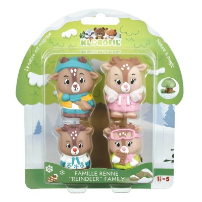 Familia de reni Renne - Set figurine joc de rol - Klorofil foto