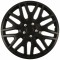 Set capace roti auto Cridem Dakar NC 4buc - Negru/Crom - 17&quot; Garage AutoRide
