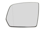 Geam oglinda Mercedes Clasa ML (W164), 07.2009-11.2011, Clasa Gl (X164), 2008-2011; partea Stanga, culoare sticla crom, sticla asferica, cu incalzire