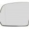 Geam oglinda Mercedes Clasa ML (W164), 07.2009-11.2011, partea Stanga, culoare sticla crom, sticla asferica, cu incalzire,