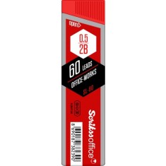 Etui Mina creion 60 buc Scrikss 0,5 2B