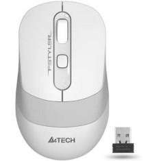 Mouse optic wireless A4Tech FG10 White, 2000 dpi, alb-gri