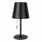 Bo-Camp Lampă de masă solară cu LED &bdquo;Harter&rdquo;, negru