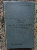 Histoire de l&#039;Europe et de la France de 1270 &agrave; 1610 - F.Corr&eacute;ard