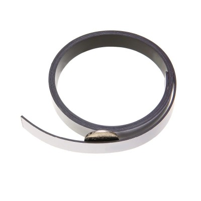 Banda magnetica cu adeziv - Polaritate A - 12.7 mm foto
