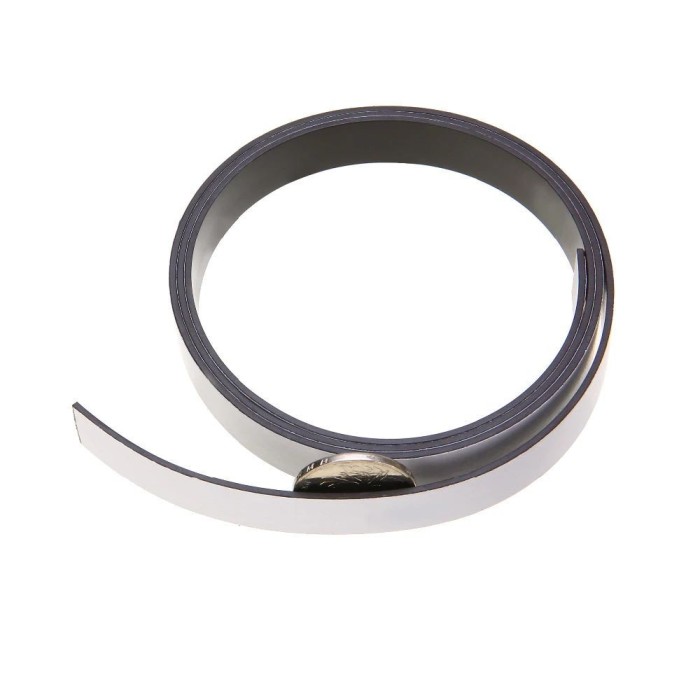 Banda magnetica cu adeziv - Polaritate A - 12.7 mm