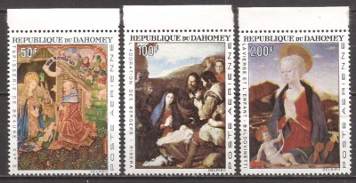 DAHOMEY 1966 PICTURA ( serie dantelata ) MNH foto