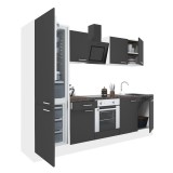 Mobilă Bucătărie Modulară Leziter Yorki 270 cm Alb Antracit