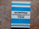 Romania retragerea trupelor sovietice 1958, Ioan Scurtu, 1996