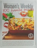 THE AUSTRALIAN WOMEN ' S WEEKLY , 100 FAMILY MEALS by SUSAN TOMNAY , 2010 * BOGAT ILUSTRATA
