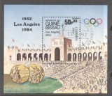 Guinee Bissau 1983 Olympic games of 1932 perf. sheet Mi.B252 used TA.108, Stampilat