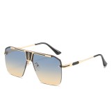 Ochelari de soare pentru barbati 2576, gold / green / brown