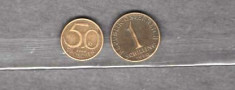 AUSTRIA 1980 - LOT 2 MONEDE 50 GROSCHEN, 1 SCHILLING (1) foto