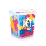 Cuburi mari de construit in cutie - 100 piese