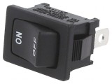 Comutator Rocker ON-OFF 10A 24VDC Negru