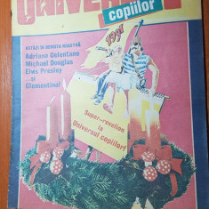 revista universul copiilor nr. 49-50/decembrie 1990 - numar dublu