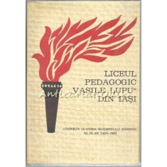 Liceul Pedagogic &quot;Vasile Lupu&quot; Din Iasi - Vasile Nistor, Elisabeta Alexandrescu