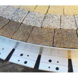 Bordura gazon - Ultra strong, aluminiu, 64mm x 100cm