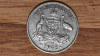 Australia - moneda de colectie - 6 pence 1942 D argint -George VI- stare f buna!, Australia si Oceania