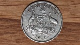 Cumpara ieftin Australia - moneda de colectie - 6 pence 1942 D argint -George VI- stare f buna!, Australia si Oceania