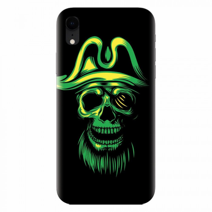 Husa silicon pentru Apple Iphone XR, Pirate Skull