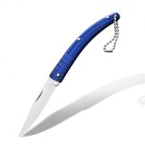 Briceag cu Deschidere Manuala, Lama Din Otel, Model De Buzunar, 16.5 Cm, Albastru