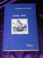 Constantin Eretescu - Stima apei studii etnologie folclor editia necenzurata contine studiul Terminologia sexului la romani