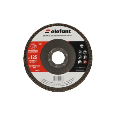 disc lamelar ELEFANT 125*22,2 P 40 T27 Innovative ReliableTools foto