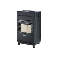 Soba incalzire Zilan, GPL, 4200 W, 3 trepte de putere, 50 mp, 3 elementi, aprindere electrica, sistem de protectie cadere / inclinare, metal, Negru