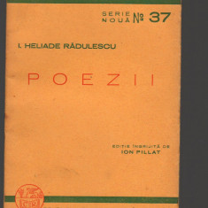 C8568 POEZII - ION HELIADE RADULESCU. PAGINI ALESE NR.37