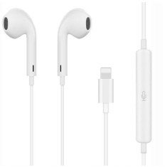 Casti Stereo Handsfree Lightning cu Telecomanda pe Fir