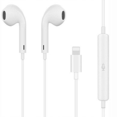 Casti Stereo Handsfree Lightning cu Telecomanda pe Fir foto
