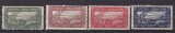 ROMANIA 1906 EXPOZITIUNEA GENERALA BUCURESTI SET COMPLET 4 VINIETE STARE MNH