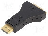 Cablu {{Tip cablu de conectare}}, DisplayPort mufa, DVI-I (24+5) soclu, {{Lungime cablu}}, {{Culoare izola&amp;#355;ie}}, ASSMANN - AK-340603-000-S