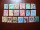 STRAITS SETTLEMENTS GEORGE V, Stampilat