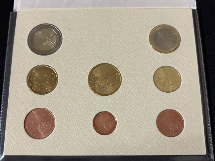 Vatican 2017 - set complet de la 1 cent la 2 euro BU