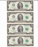 Statele Unite ale Americii USA SUA 2 Dolari 2017 D,SERII CONSECUTIVE,P-545 UNC
