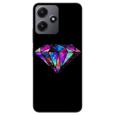 Husa Xiaomi Redmi 12 5G Silicon Gel Tpu Model Diamond Black foto