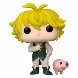 Seven Deadly Sins POP &amp; Buddy! Animation Vinyl Figure Meliodas w/Hawk 9 cm